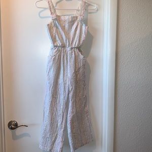 Adorable striped jumpsuit